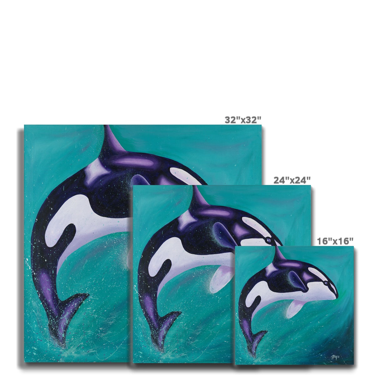 Big Splash Canvas