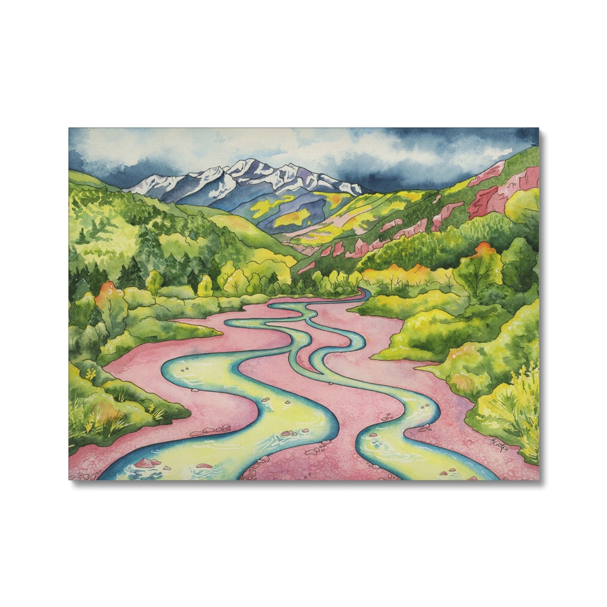 Crystal River Magic Canvas Print