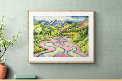 Crystal River Magic Fine Art Print